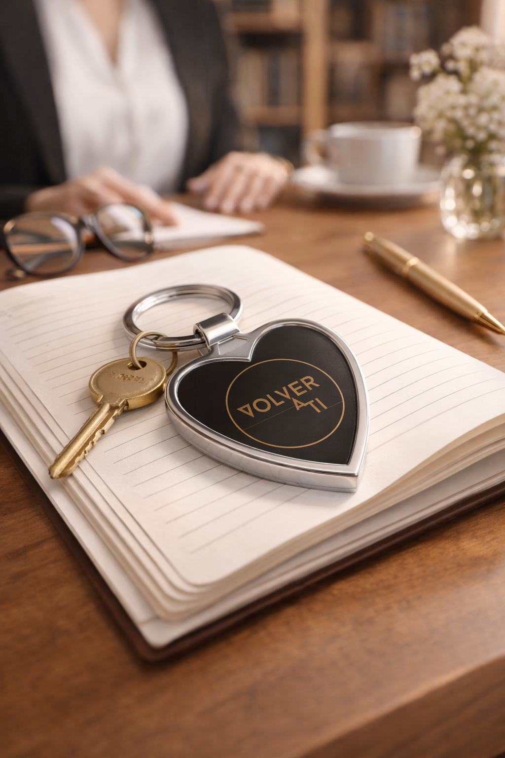 Llavero - Corazón de Presencia