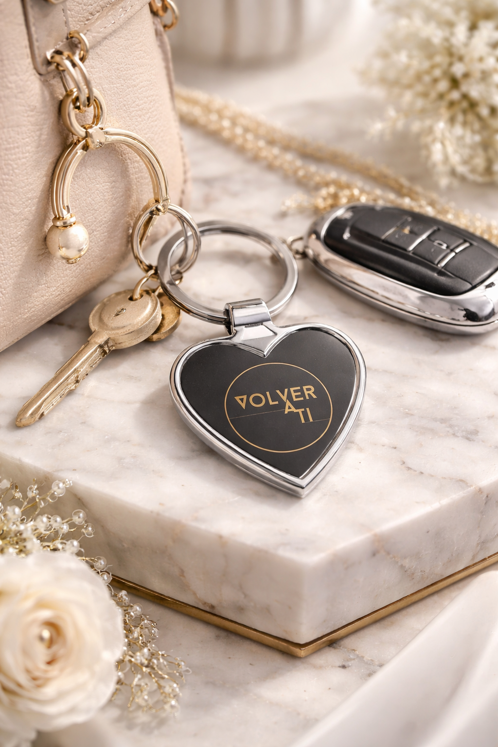 Llavero - Corazón de Presencia